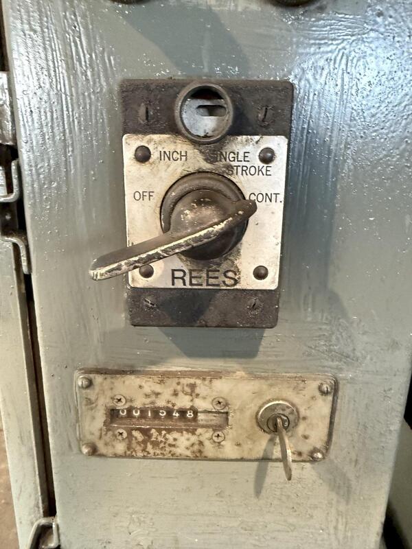 45 Ton, Bliss #C-45, Back Gauge OBI press, 3" stroke, 12.25" Shut Height, 3" adj., 50 SPM, 29" x18" bed - Image 9