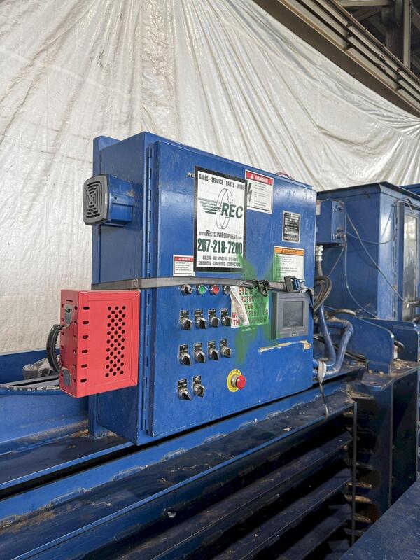 American #PAC40297T20, 30" x 48" x 72" auto-tie horizontal baler system, 7" x 78" cylinder bore, 40" x 27" - Image 6