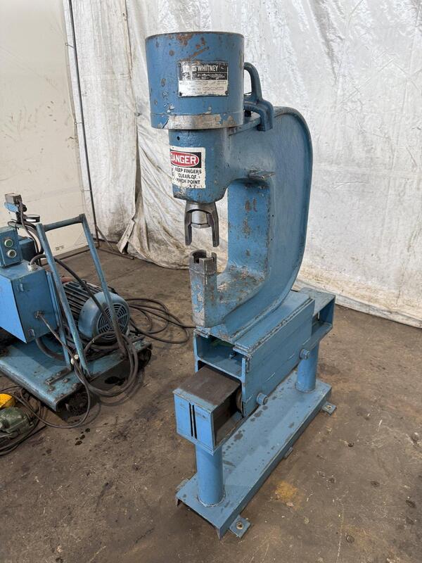 Franklin Manufacturing, C-Frame hydraulic web punch - Image 4