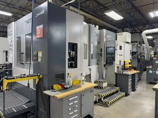 Okuma #MA-600HB, CNC horizontal machining center, 4-Axis, OSP-P200MA Control, 39.3" X, 35.4" Y, 39.3" Z, 6000 - Image 1