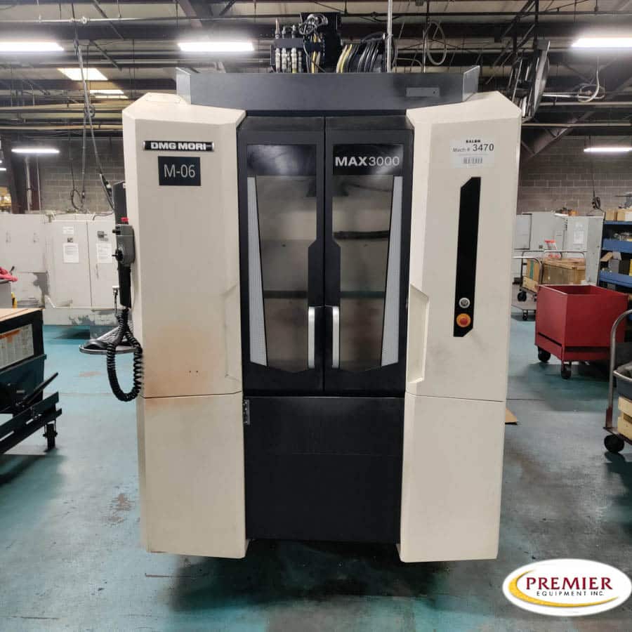 DMG, Mori #MAX-3000, 2 pallet CNC vertical machining center, M730UM Control, 15.7" X, 10.6" Y, 11" Z, 15000 - Image 1