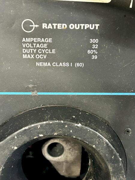 Miller #Millermatic-300, CV/DC mig welder, 300 amps., 200/230/460 V., 3-phase, 1998 - Image 7
