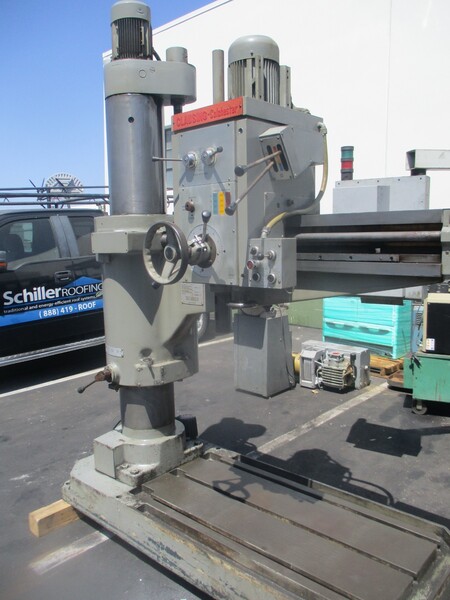 4' -12" Clausing, radial drill - Image 3