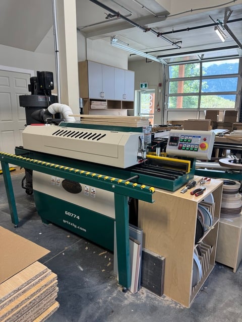 Grizzly #G0774, automatic edge bander, 220 V., 1 phase, 10.5" x 78-3/4"table, 2024 - Image 4