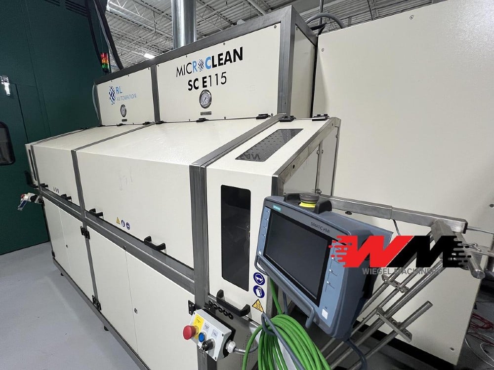 In-line Coil Strip Washer, RL Automation #SC-E115, closed design w/water based cleaning cycle, integrated - Image 2
