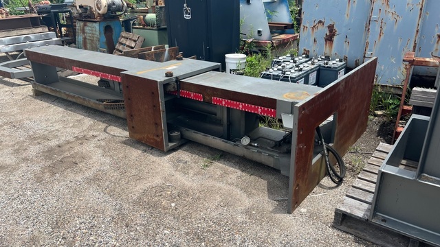 120" x 1/2" Bertsch #9, 4-roll hydraulic plate roll with NC control, overhead support, side support, 2015 - Image 6