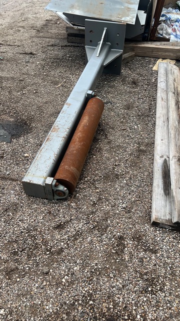 120" x 1/2" Bertsch #9, 4-roll hydraulic plate roll with NC control, overhead support, side support, 2015 - Image 8