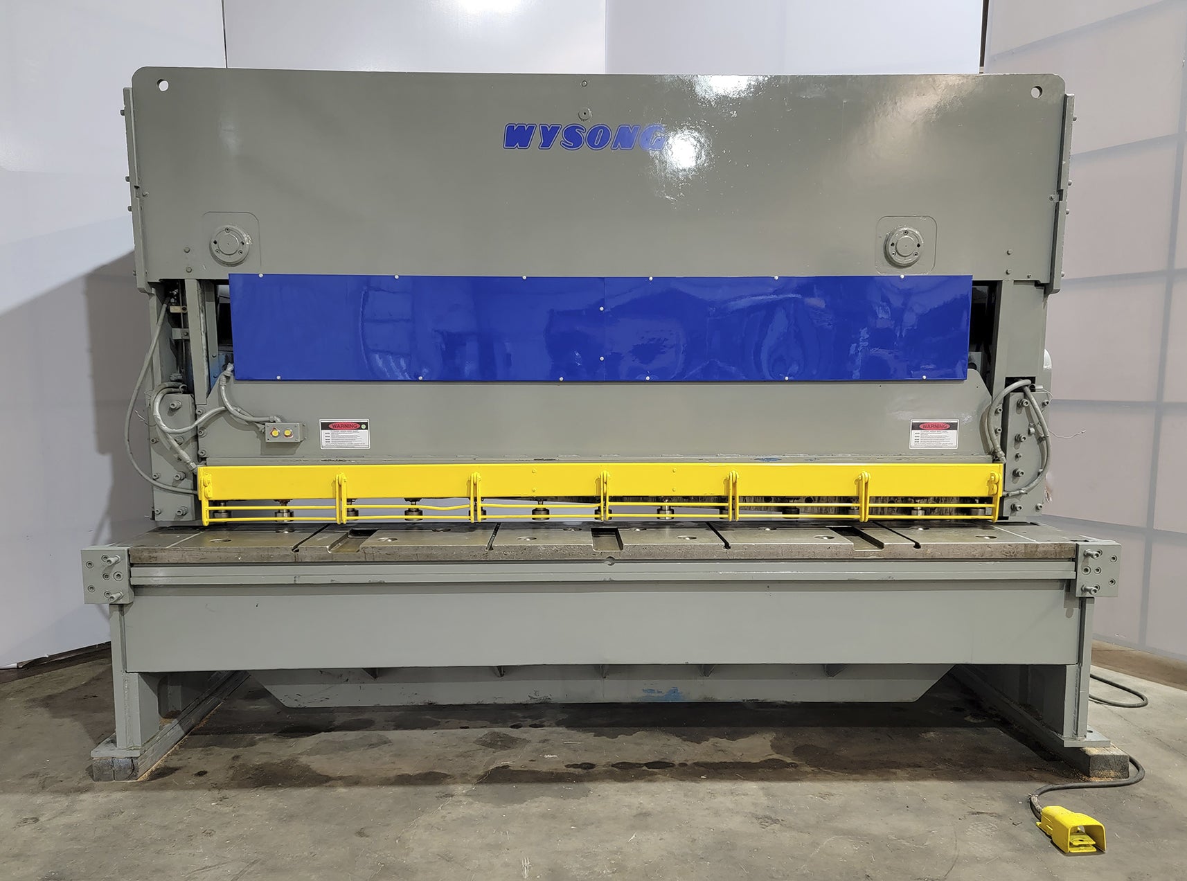 1/2" x 12' Wysong #5012, hydraulic shear, 21" throat, 30 HP - Image 2