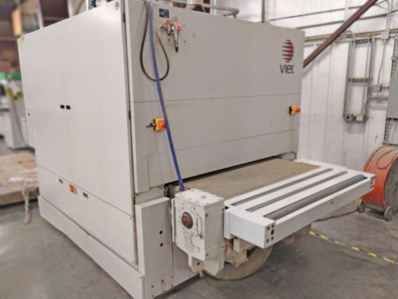 53" Biesse #Viet-Opera5-RRRF, 4-head wide belt sander, front & rear extension roller - Image 4