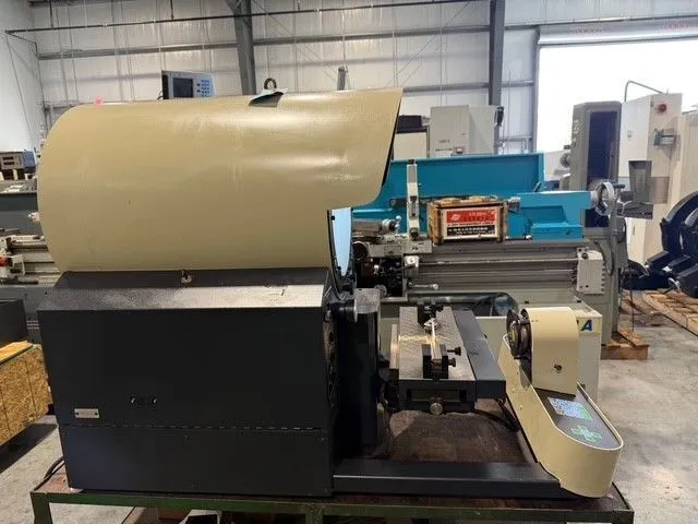 14" OGP #OQ-14A, optical comparator, (6) lens, 5-1/2" x 11-1/2" table, power joystick Control, 1992 - Image 3