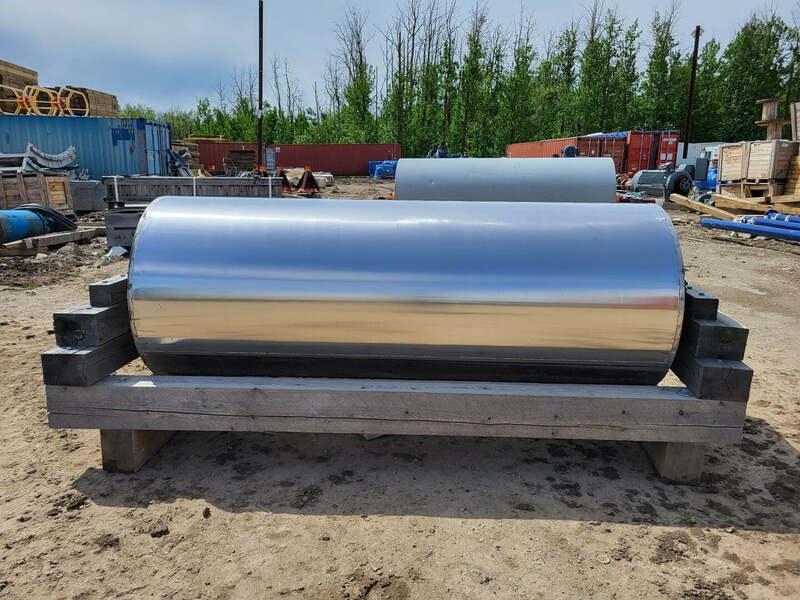 8' Magnet roll for wet drum separator - Image 1