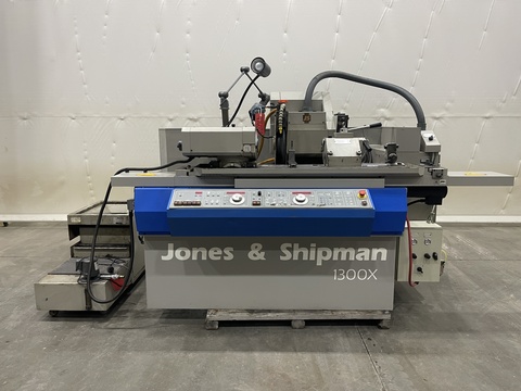 12" x 27" Jones & Shipman #1300X, twin wheel universal cylindrical grinder, Microprocessor Control - Image 1
