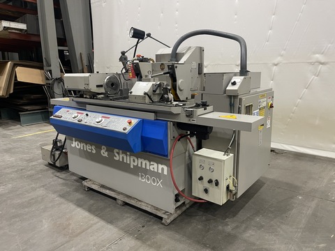 12" x 27" Jones & Shipman #1300X, twin wheel universal cylindrical grinder, Microprocessor Control - Image 2