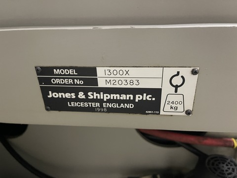 12" x 27" Jones & Shipman #1300X, twin wheel universal cylindrical grinder, Microprocessor Control - Image 8