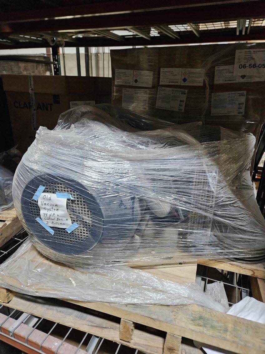 1400 CFM @ 28" Hg, Siemens #2BE1252-0BY2-Z, liquid ring vacuum pump, 75 HP, 2000 - Image 5