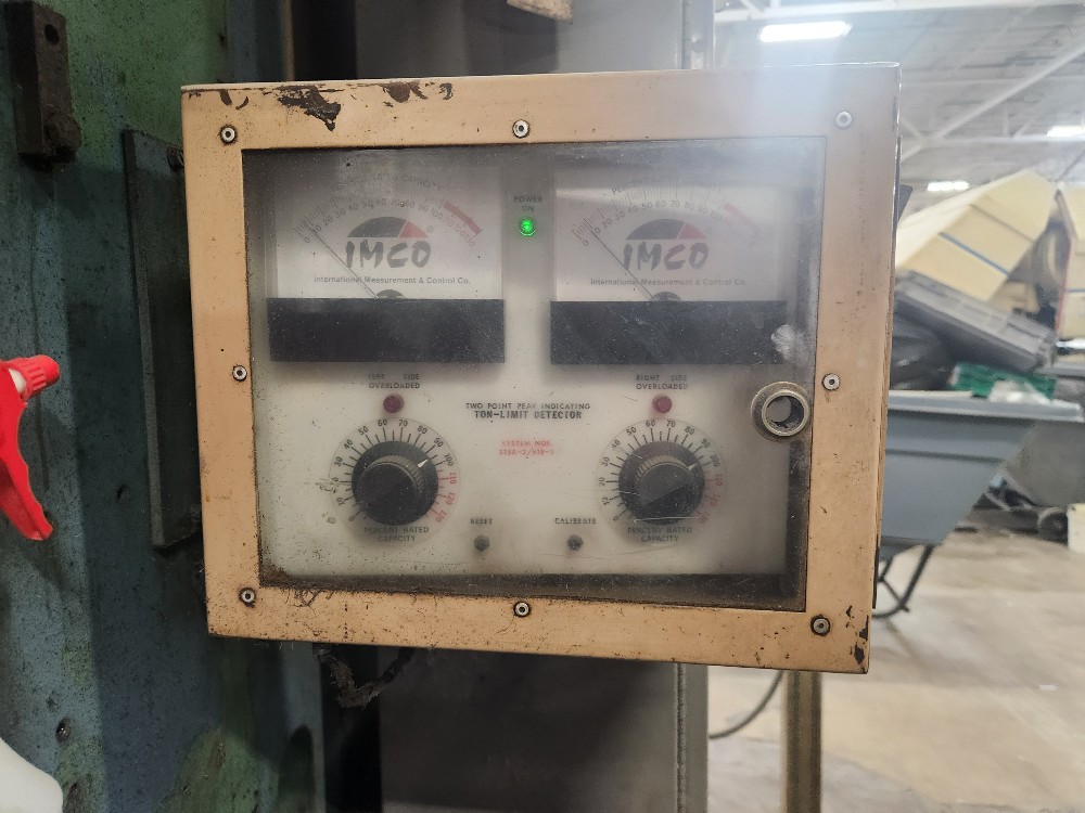 60 Ton, Niagara #M60, 6" stroke, 19.25"open height, 32" x 21" bed, Link 5000 - OmniLink II LCD Operator - Image 4