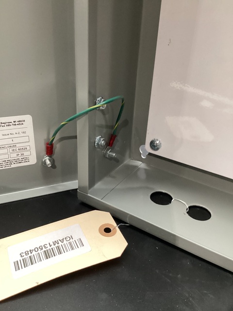 SAGINAW SCE-12N1004LP NEMA-1 Enclosure USED - Image 3