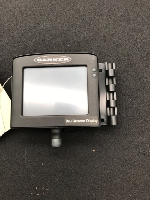 Banner rdm35 ivu remote display 3.5in touchscreen m12 connector used - Image 1