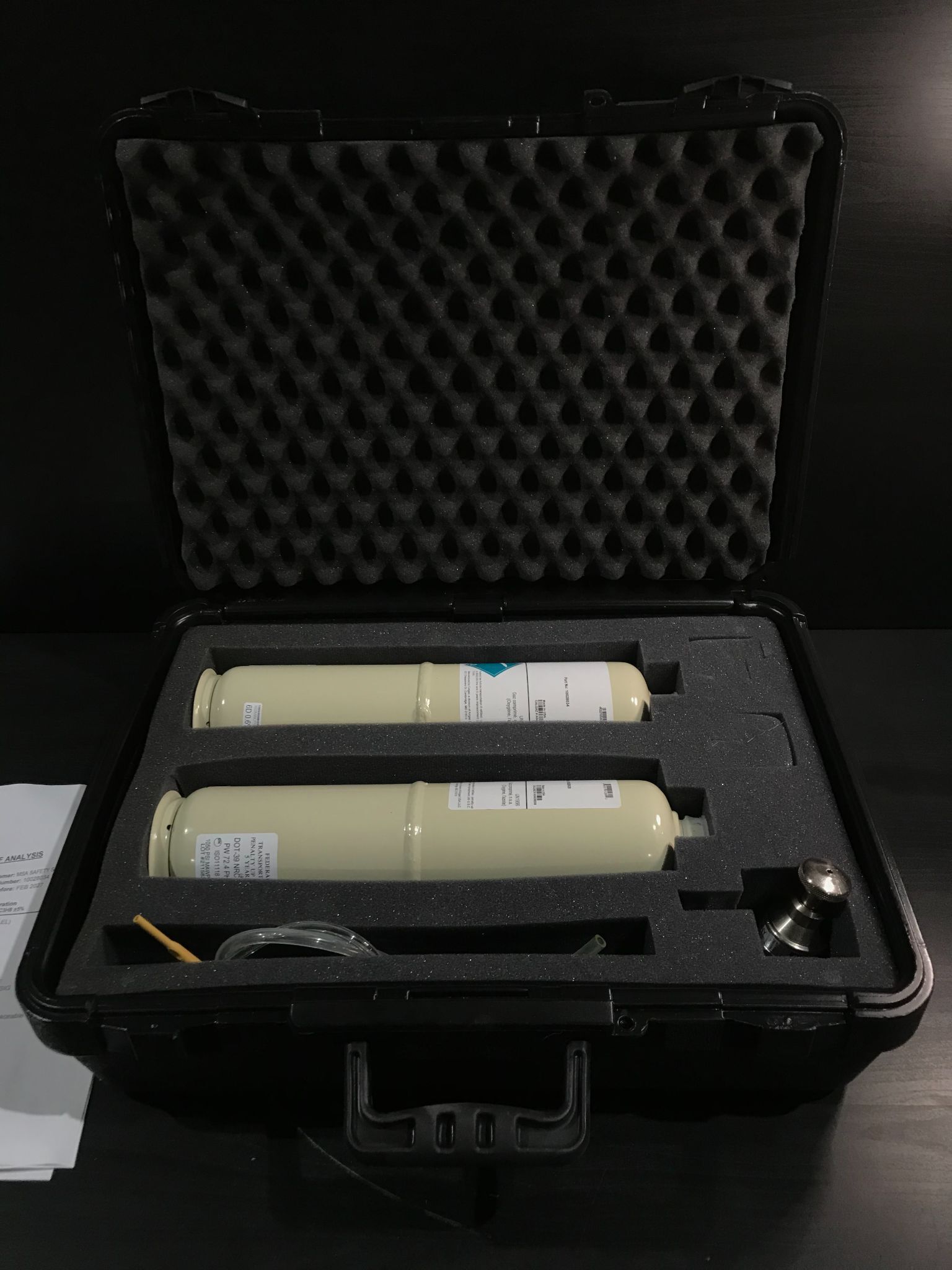 Calgaz 10028034 gas monitor new with case - Image 2