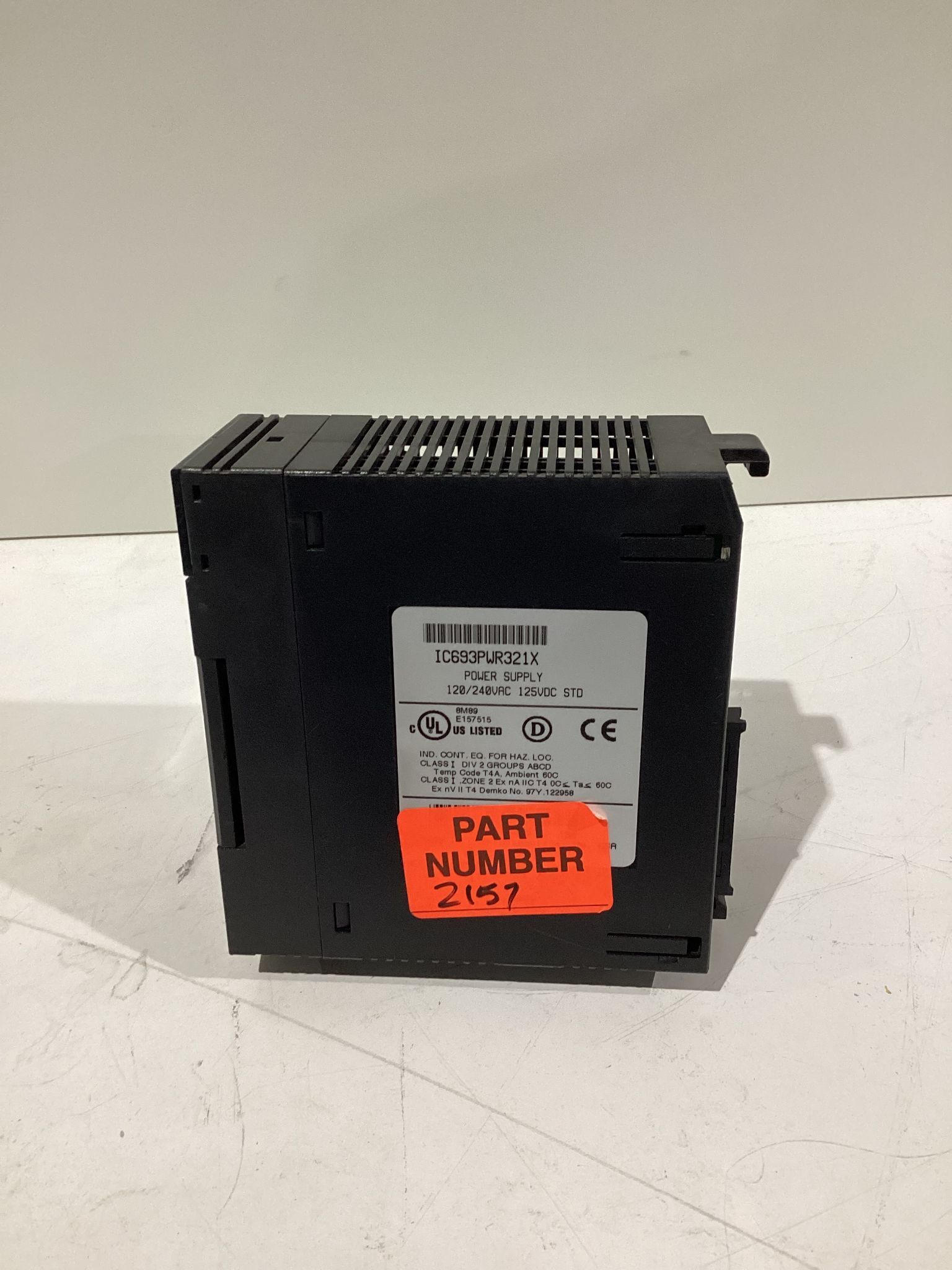 General Electric FANUC IC693PWR321X Power Supply Module USED - Image 3