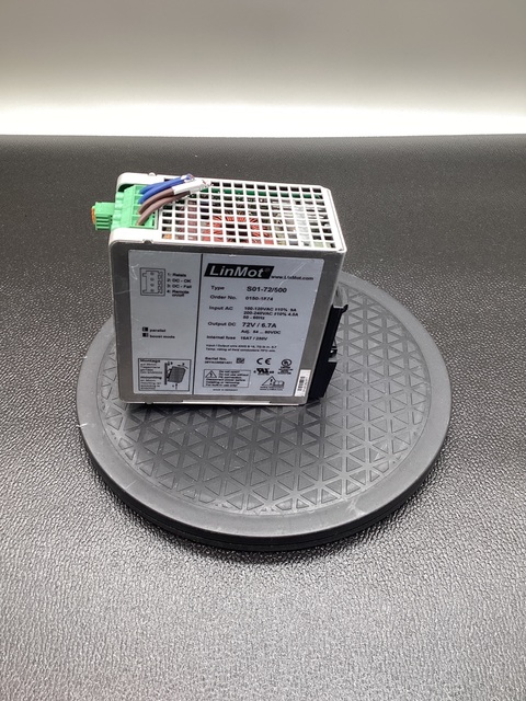 LinMot S01-72/500 0150-1874 Servo Drive Power Supply USED - Image 4