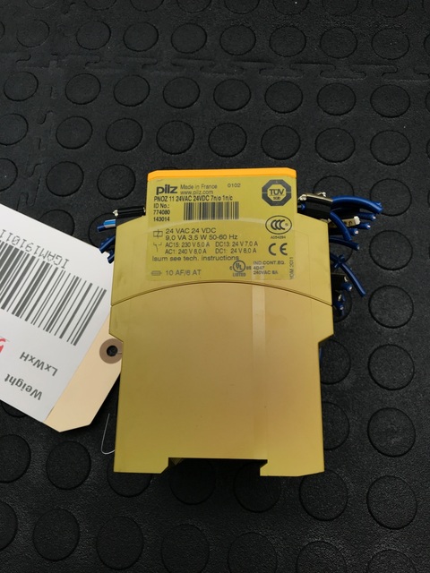 Pilz pnoz 11 safety relay 24v used - Image 4