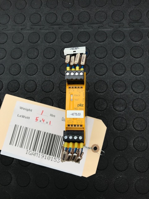 PILZ PNOZ mo4p Safety Relay Expansion Module USED - Image 4