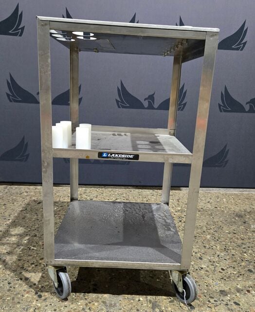 Lakeside model rolling cart used - Image 3