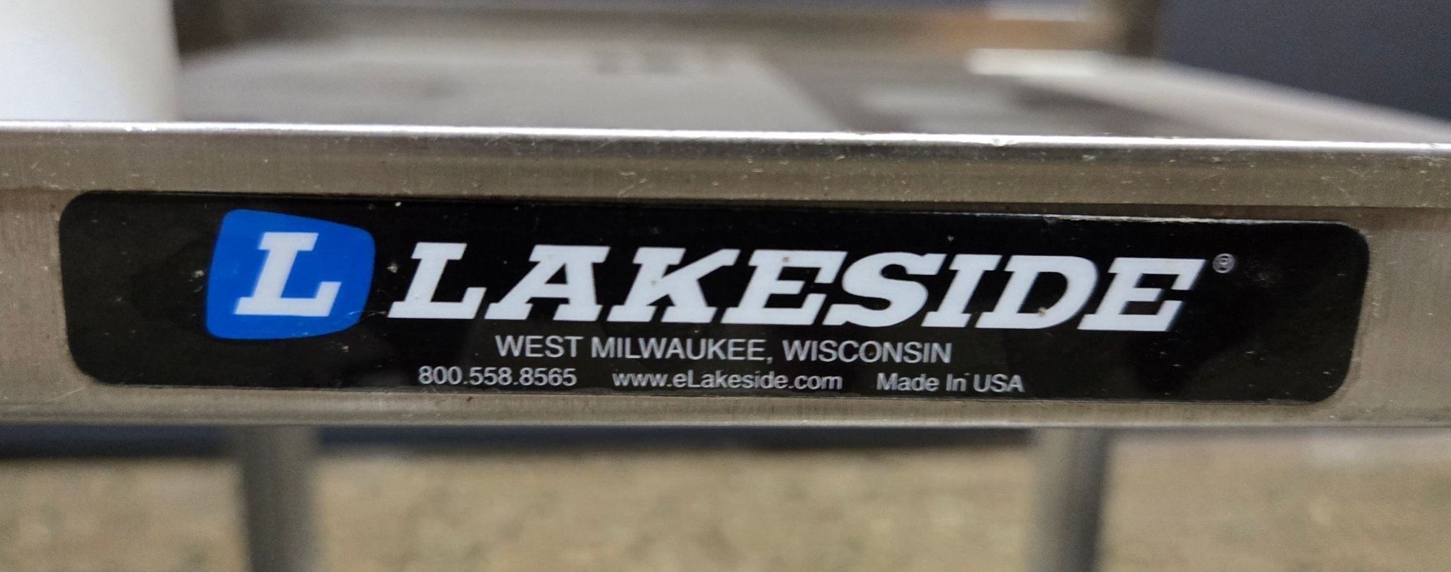 Lakeside model rolling cart used - Image 4