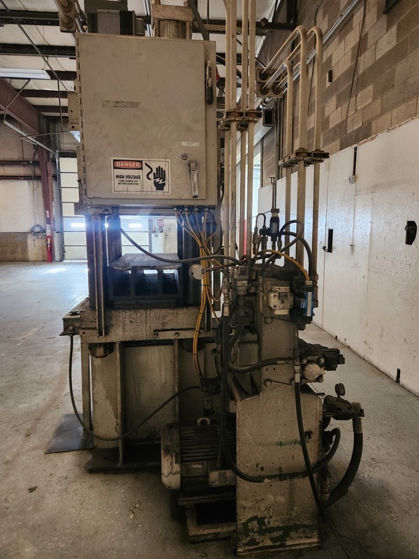 250 Ton, OToole Systems, 4-post press, 18" x 30" btwn posts, 21.5" vertical clearance - Image 2