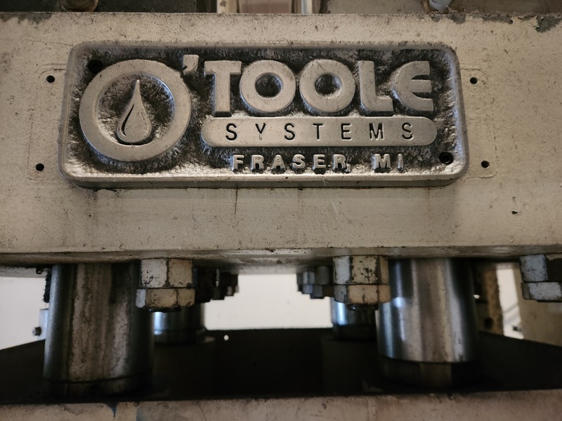 250 Ton, OToole Systems, 4-post press, 18" x 30" btwn posts, 21.5" vertical clearance - Image 5