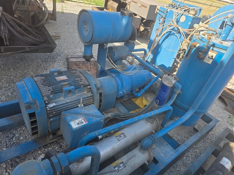 100 HP Quincy #350, screw compressor - Image 1
