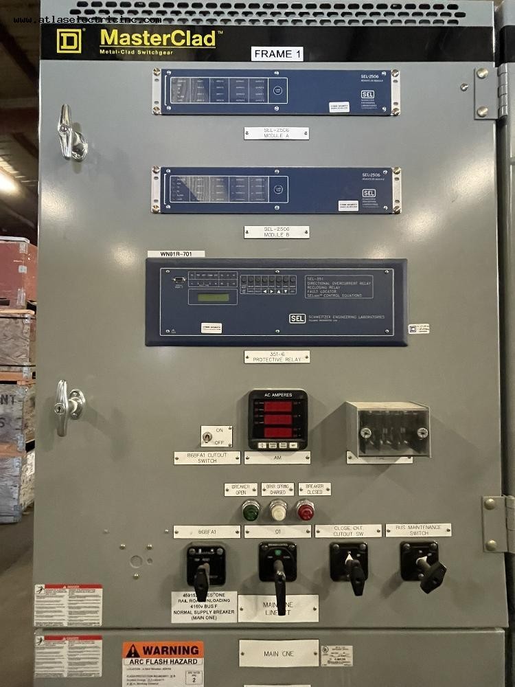 Square D #Masterclad, 5 KV 1200 Amp Switchgear - Image 4