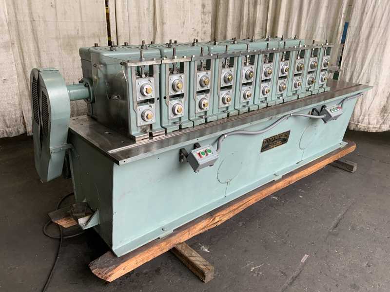 10 Stand, Rafter rollformer, 2" spindle diameter, 10" roll space, forward & reversing, 10 HP - Image 1
