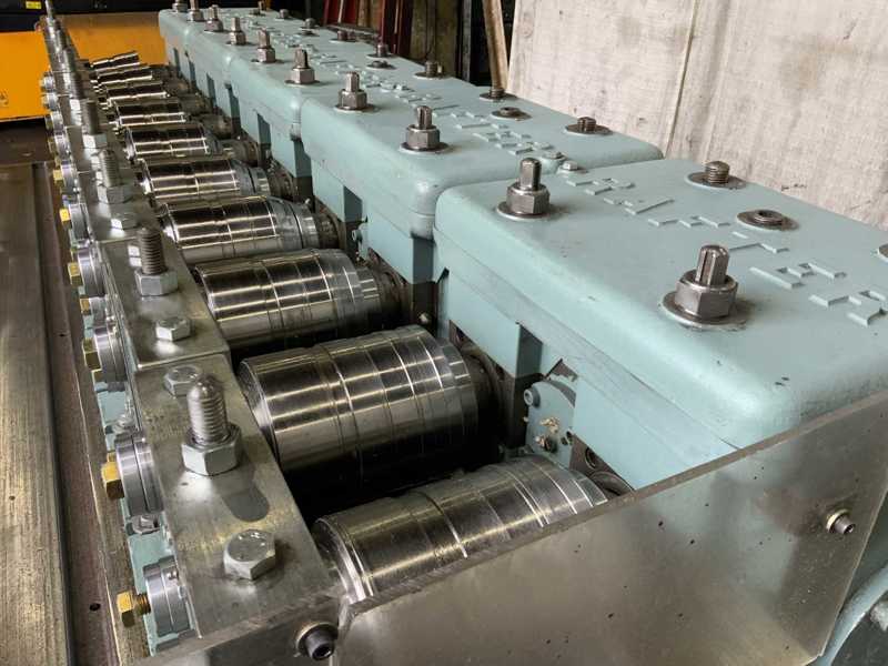 10 Stand, Rafter rollformer, 2" spindle diameter, 10" roll space, forward & reversing, 10 HP - Image 2