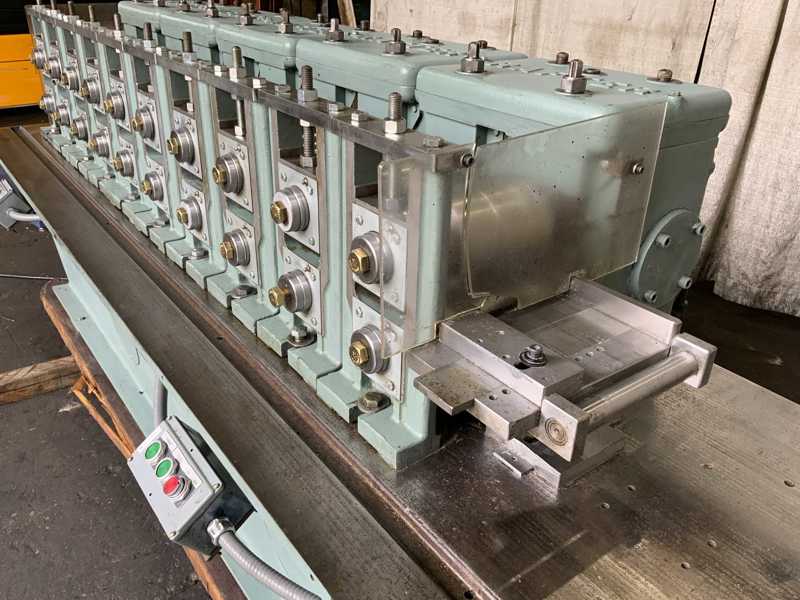 10 Stand, Rafter rollformer, 2" spindle diameter, 10" roll space, forward & reversing, 10 HP - Image 3