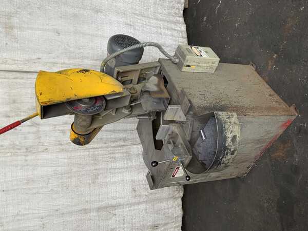 16" Everett #MIT-16, abrasive saw, manual slide vise - Image 10