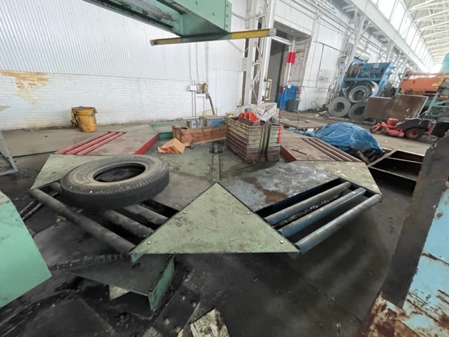 10000 lb. Pro-Eco, banding line, 72" outside dimension, turnstile, downlayer, banding, stacker, conveyors - Image 8