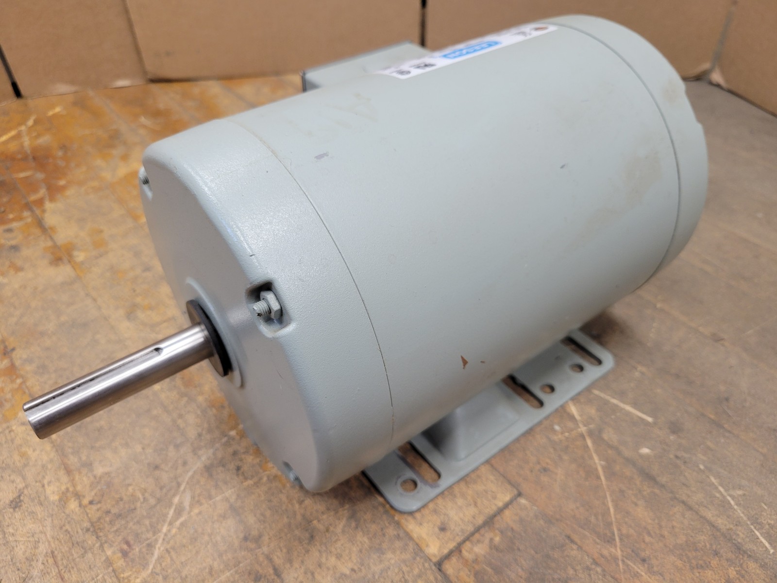 1 HP 1140 RPM Leeson 117406, Electric Motor, 3PH, 208-230 Volts - Image 7