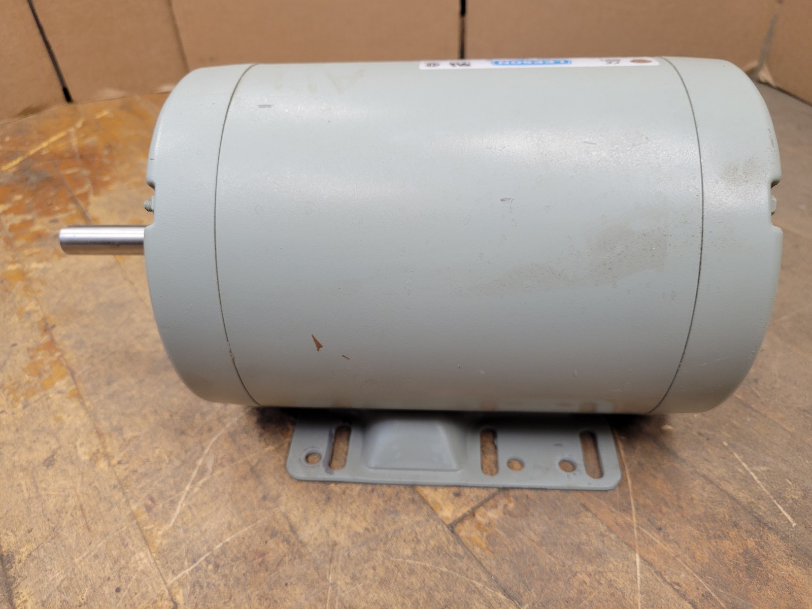 1 HP 1140 RPM Leeson 117406, Electric Motor, 3PH, 208-230 Volts - Image 8
