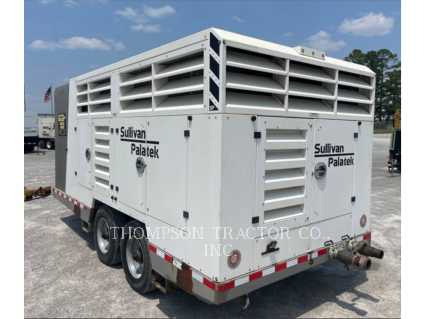Sullivan D1600PHCA4WAF, Compressed Air, 3490 hours, S/N: 511020, 2019 - Image 3