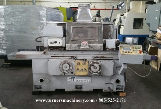 12.6" x 24" Supertec #G32P-60CII, cylindrical universal grinder, 16" grinding wheel diameter, 7.5 HP, coolant - Image 1