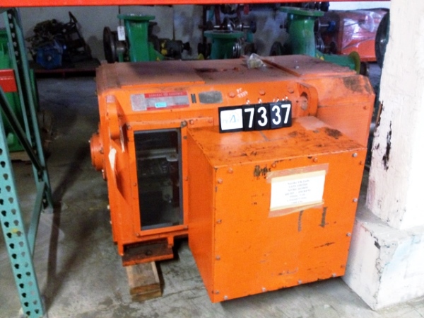 500 HP 1773 RPM Westinghouse, Frame 5810S, HSDP, rebuilt, 4160 Volts - Image 2