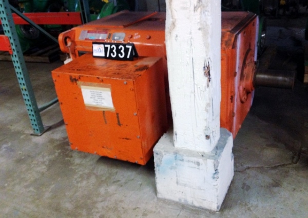 500 HP 1773 RPM Westinghouse, Frame 5810S, HSDP, rebuilt, 4160 Volts - Image 3