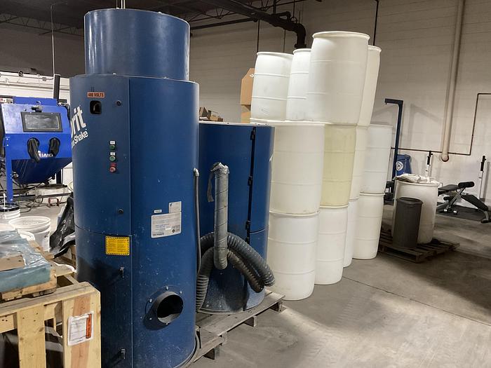 Torit #RVS-10, dust collector, single cartridge filter unit, 5" inlet port, pressure gage, 3 HP - Image 3