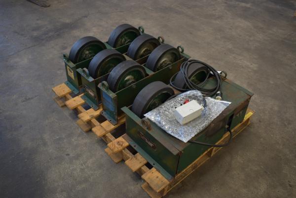 2 Ton, WeldWire #WWRD-2, tank turning rolls, 4000 lb., 3.5"-40" diameter Range - Image 1