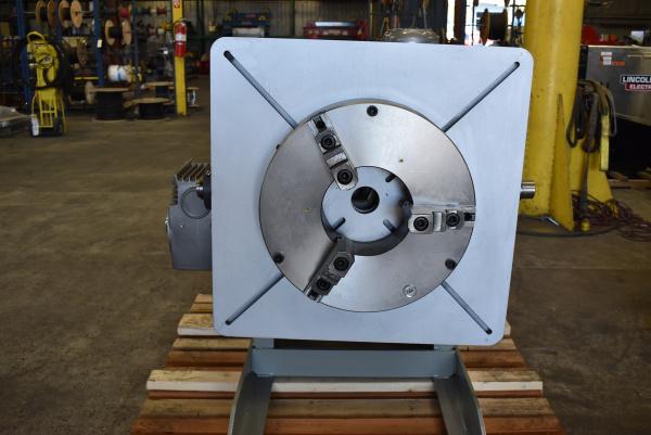 3000 lb. Koike Aronson #MD30, welding positioners, 30" x 30" table w/ T-slots, w/ Profax WPC-20 chuck, 3-jaw - Image 2