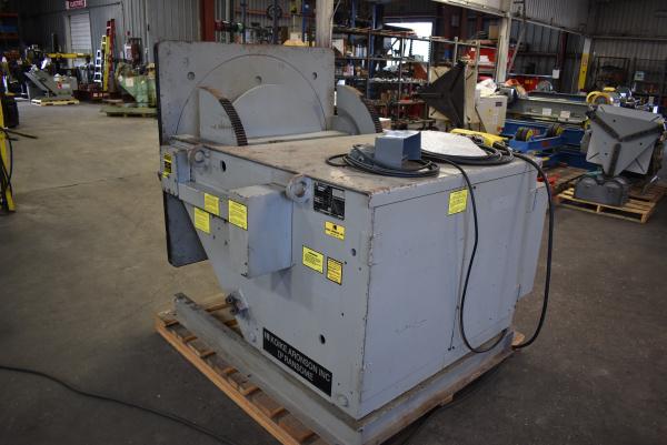 6000 lb. Koike Aronson #HD60VF, welding positioners, 48' ' x 48' ' square table, gripper chuck, 2013 - Image 3