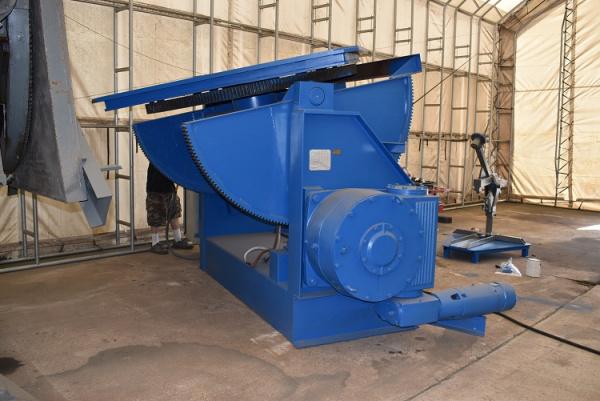 60000 lb. Mark #60K, welding positioners, 84" x 84" table, remote hand pendant - Image 1