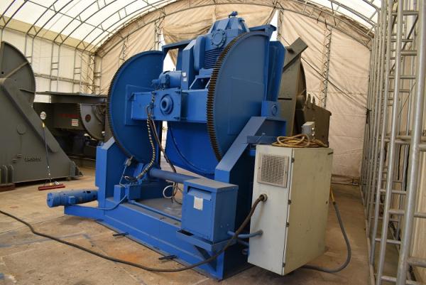 60000 lb. Mark #60K, welding positioners, 84" x 84" table, remote hand pendant - Image 5
